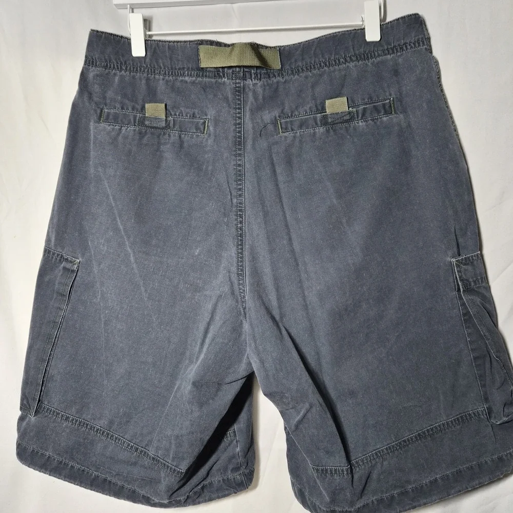 Vintage American Eagle Cargo Shorts Men's Size 33 Faded Navy Blue